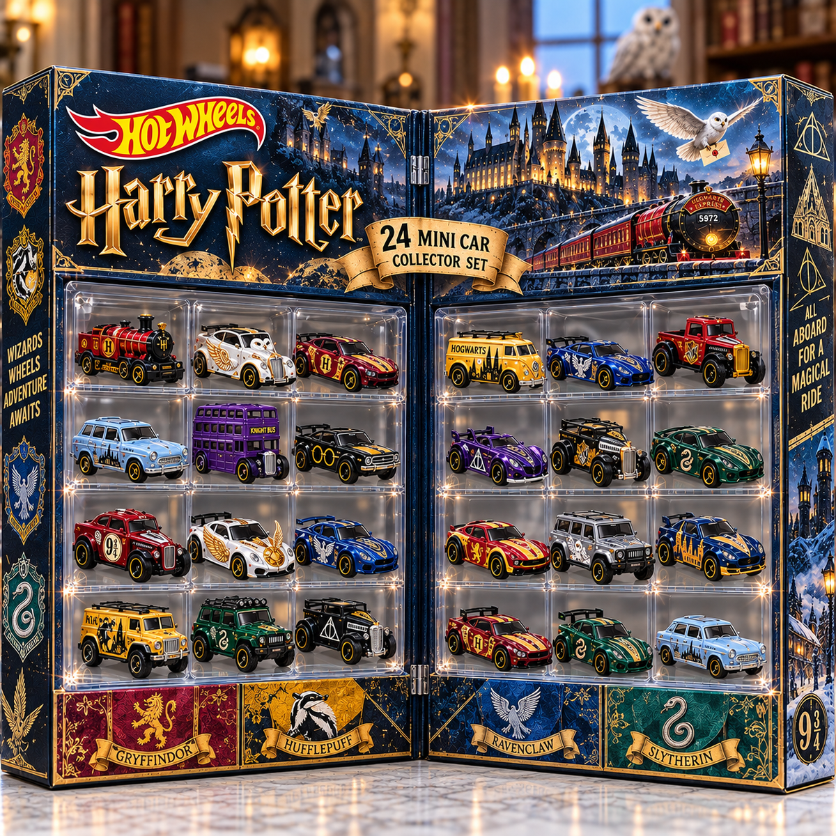 HRP Premium Mini Car Advent Calendar NTNA