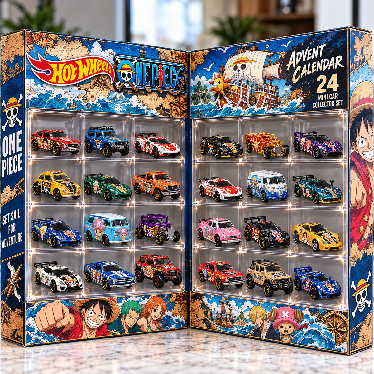 OPC Premium Mini Car Advent Calendar NTNA