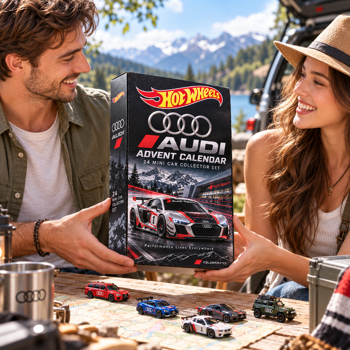 AUD Premium Mini Car Advent Calendar PDL