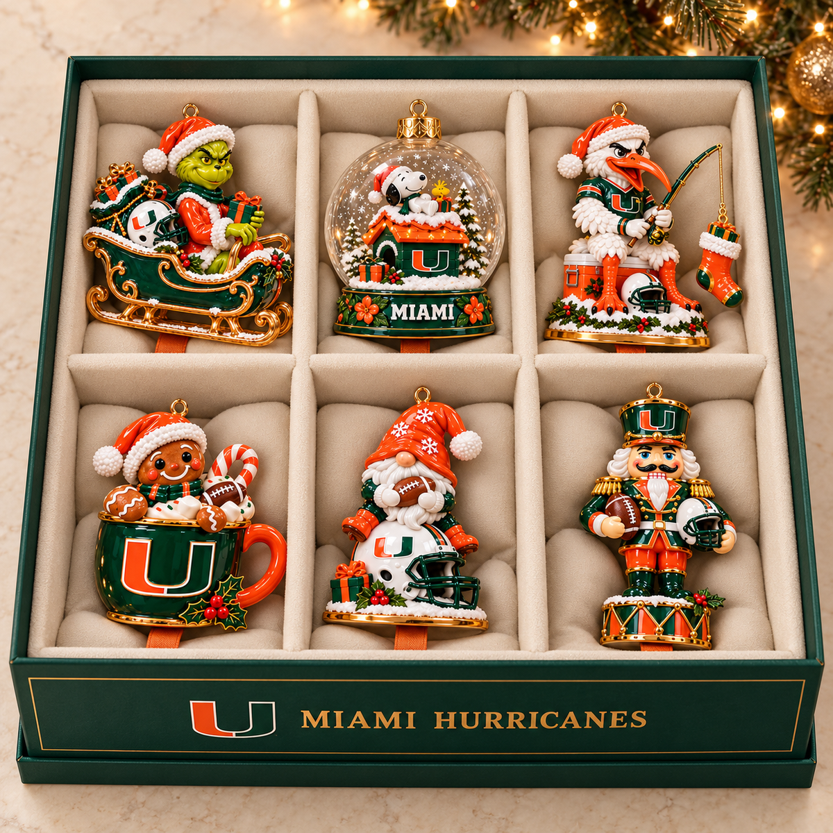 MHC Premium Christmas Tree Ornament Set DNBN