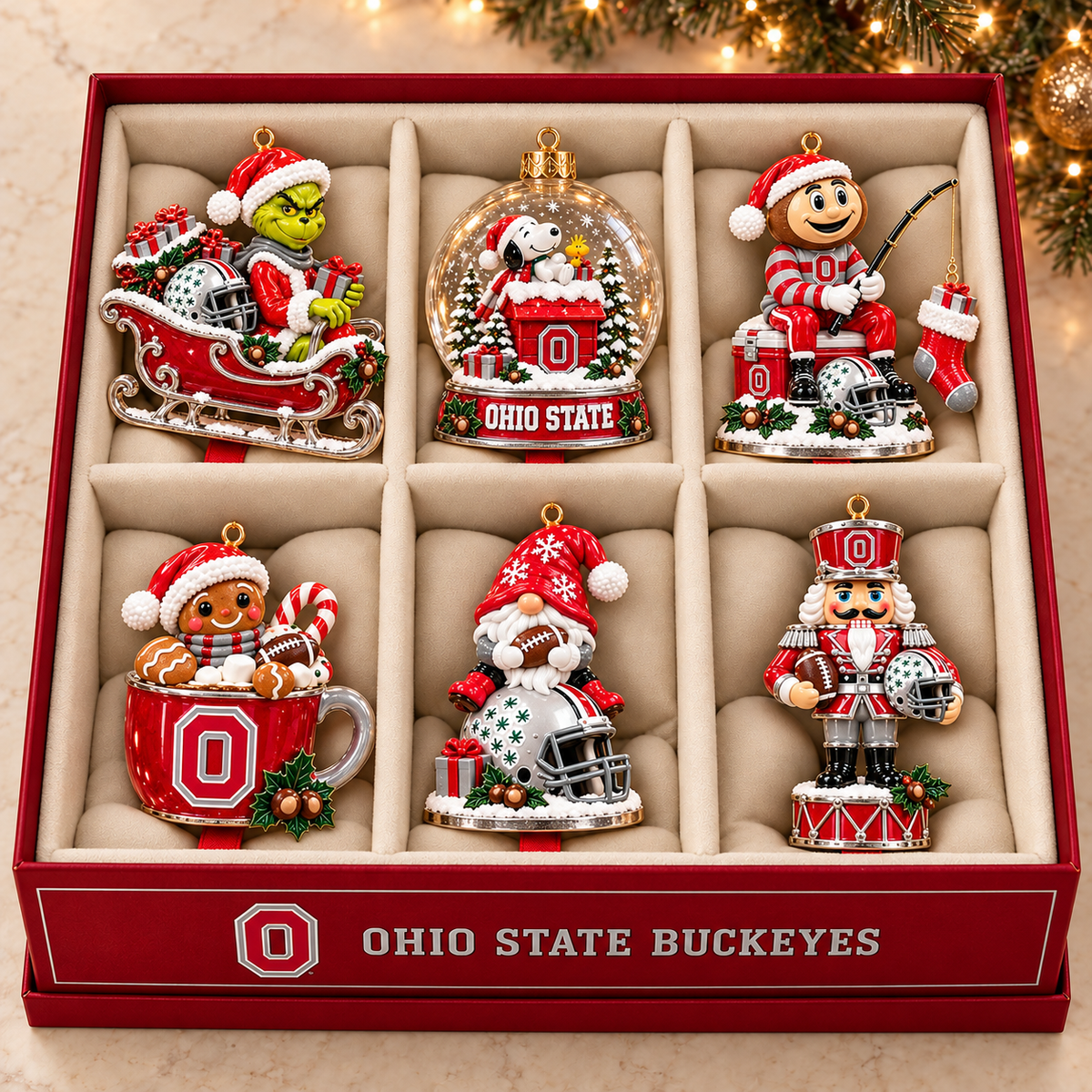 OSB Premium Christmas Tree Ornament Set DNBN