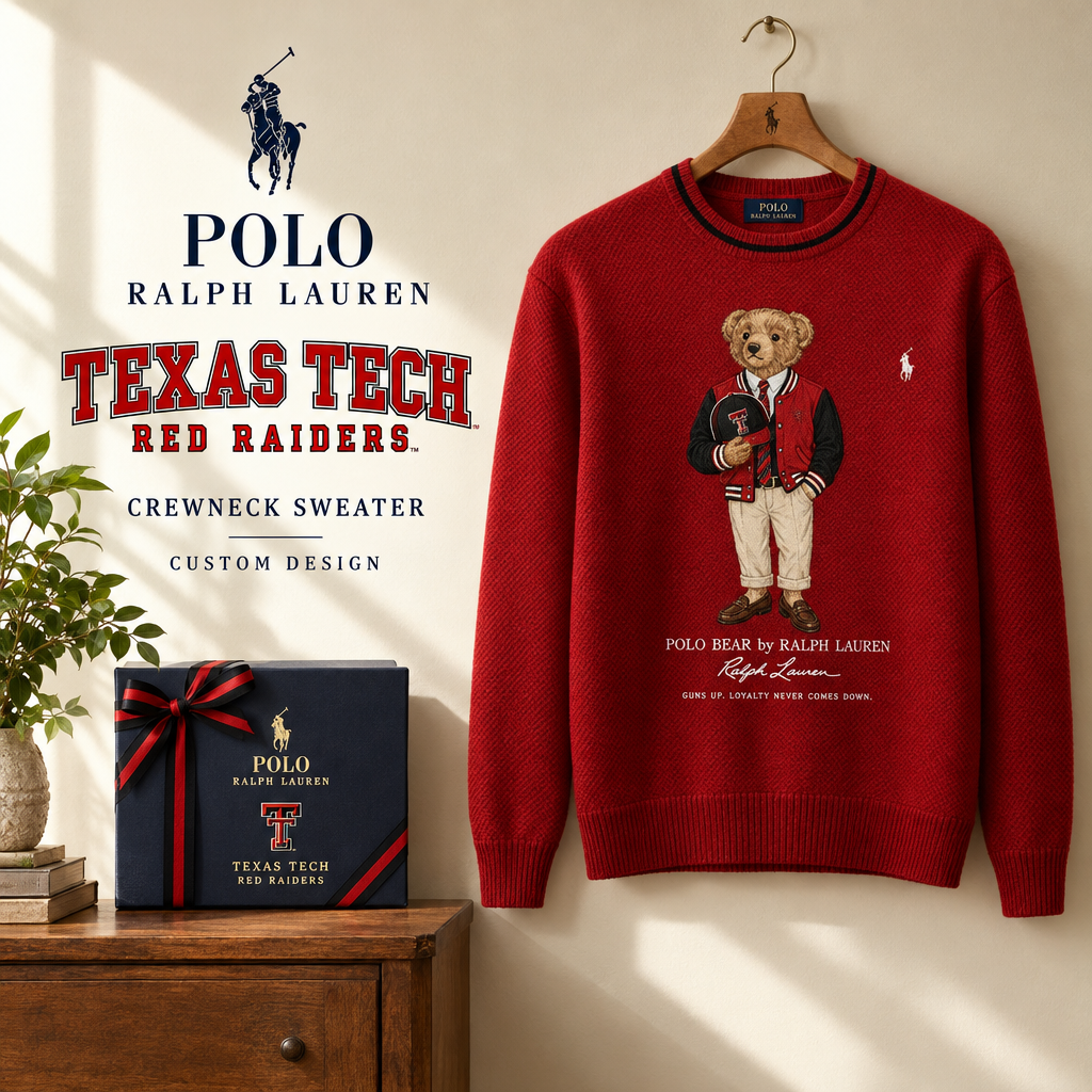 Texas Tech Red Raiders Premium Crewneck Sweater