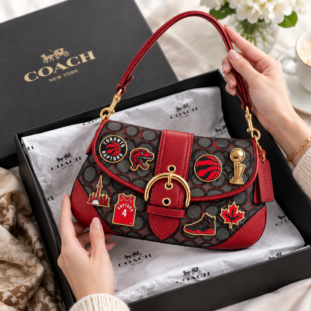Toronto Raptors Soho Bag With Charm