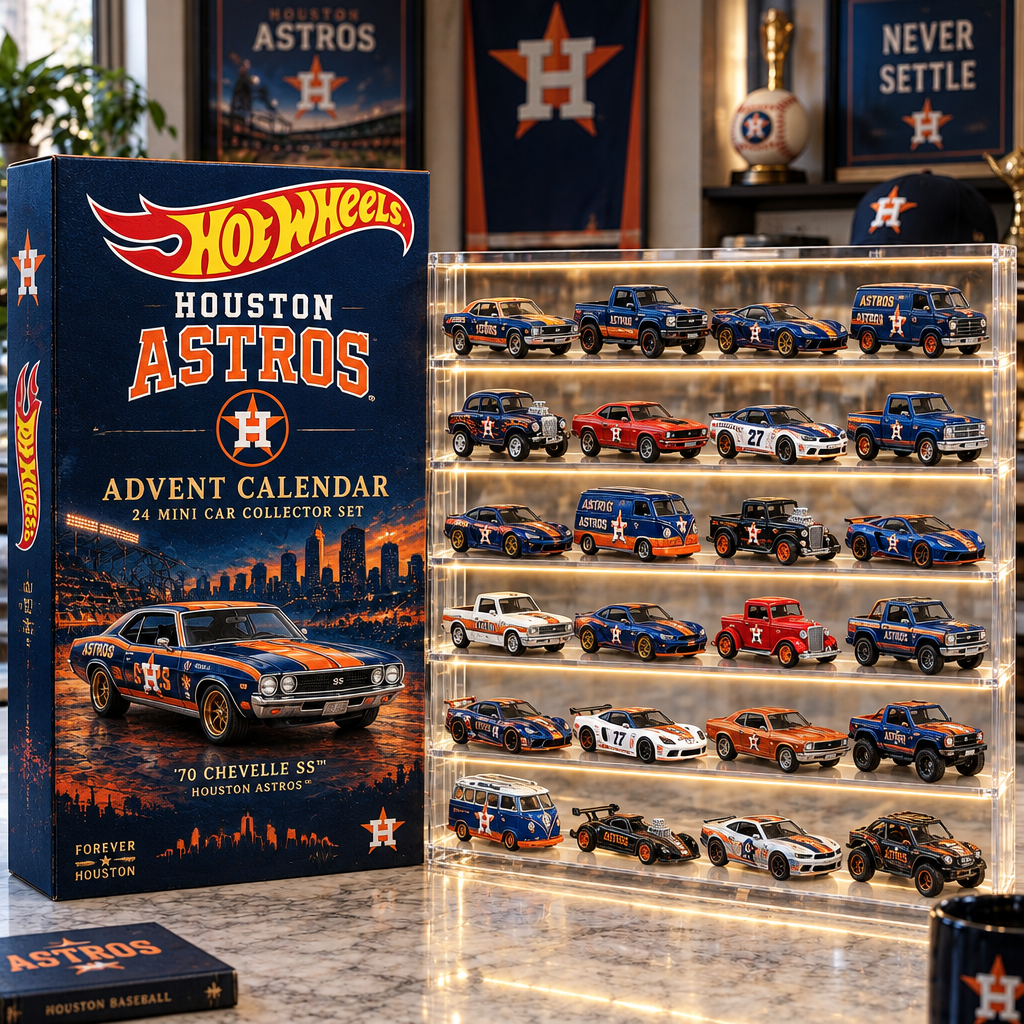 Houston Astros Premium Mini Car Advent Calendar